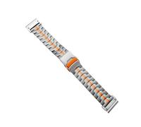 Correa de Metal de titanio de 26mm for Garmin Fenix 8/5X/5XPlus/6X/6XPro/7x/7XPro Quick Fit, reloj de pulsera de Metal 3HR Tactix Epix Gen2(Titanium orange,For Fenix 5X)