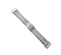 Correa de Metal de titanio de 26mm for Garmin Fenix 8/5X/5XPlus/6X/6XPro/7x/7XPro Quick Fit, reloj de pulsera de Metal 3HR Tactix Epix Gen2(Titanium,For Fenix 6X)