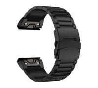 Correa de metal de titanio de ajuste rápido de 22 mm y 26 mm for Garmin Fenix E 8 7 6 5 X Pro 5XPlus Enduro 3 2. Reemplazo de pulsera.(Black,26mm(Fenix 8 51mm))