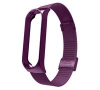 Correa de metal milanesa para pulsera Mi Band 5 y Mi Band 6 (púrpura) - XIAOMI