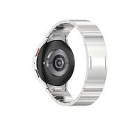 Correa de metal para reloj Samsung Galaxy Watch 6 Classic de 47 mm, 43 mm, 6 44 mm, 40 mm, 5 Pro de 45 mm, 5 de 44 mm, 5 de 40 mm, 4 Classic de 46 mm, 4 de 44 mm, 40 mm, 4 Classic de 42 mm, sin huecos