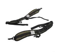 Correa de mochila, correa de hombro ajustable de repuesto con cinturón de liberación rápida para mochila, mochila escolar, bolsa de cámara, equipaje (verde)