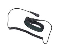 Correa de Muñeca a Prueba de Estática, Pulsera ESD Correa de Muñeca ESD Pulsera ESD Reutilizable con Cable de Conexión a Tierra Cable Largo Extensible (Marco negro)