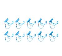 Correa de muñeca antiestática de PU, pulsera ajustable, suministros ESD para laboratorio electrónico, 10 Uds.