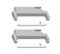 Correa de muñeca de liberación rápida para reloj inteligente, adaptador de lengüetas para pulsera de eslabones de metal ajustables de 18 a 20 mm, 2 conectores de metal para correas inteligentes