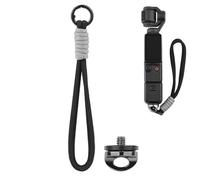 Correa de muñeca de mano para DJI OSMO POCKET 3, correa de muñeca para cámara X4/X3/X2 GO3/3S ACE Pro correa de muñeca estabilizadora, Negro, 15.5cm/6.1inch