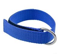 Correa de muñeca de nailon de grado marino para cámaras subacuáticas y luces con ajuste ajustable para deportes de buceo rosa (azul)
