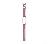 Correa de muñeca de silicona ligera a prueba de golpes con funda protectora de policarbonato, impermeable, ajuste flexible para PLAUD para NotePin para NotePin S, perfecta para ejercicio y senderismo