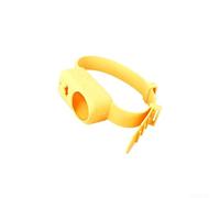 Correa de muñeca de silicona para DJI para osmo para nano, funda protectora ajustable suave resistente al desgarro, accesorios de cámara de acción (amarillo)