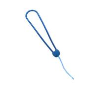 Correa de muñeca de Silicona para teléfono móvil, Eslinga de Silicona de Color Correa Duradera y elástica para teléfono móvil, Llavero, Cartera, Mini cámaras, Insignia, MP3 - Azul