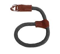 Correa de Muñeca para Cámara, 1 Paquete de Correa de Mano de Cámara de Cuero Ajustable, Cordón de Correa de Muñeca de Peso Ligero para GoPro, DSLR y Cámaras sin Espejo Fotógrafos (Negro)