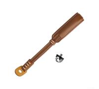 Correa de muñeca PU para Insta360 X5 Negro Anti-caída (marrón) | Piel sintética, seguridad anticaídas, acabado negro, 19,5 x 2,3 x 1 cm, fácil de poner y quitar