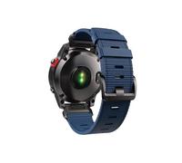 Correa de nailon Compatible con Garmin Fenix 7X Pro 7 EPIX 6X 5X 5 3 HR/Tactix pulsera de repuesto informal for hombre(Blue,Qu ic kf it 22mm)