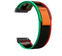 Correa de nailon compatible con Samsung Galaxy Watch 6 5 Pro 4 3/Watch 4 6 Classic/Active/Gear S2 S3 Frontier, correa deportiva de 20 mm y 22 mm para Galaxy Watch de 47 mm, 43 mm, 45 mm, 40 mm, 44 mm,