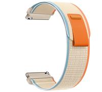 Correa de nailon compatible con Samsung Galaxy Watch 6 5 Pro 4 3/Watch 4 6 Classic/Active/Gear S2 S3 Frontier, correa deportiva de 20 mm y 22 mm para Galaxy Watch de 47 mm, 43 mm, 45 mm, 40 mm, 44 mm,