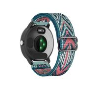 Correa de nailon de 20 mm y 22 mm compatible con relojes for Garmin Vivoactive 3 y 4. Compatible con pulseras elásticas Venu 2 SQ y Forerunner 645 for Fenix 6 y 5 Pro(Green Arrow,22mm)