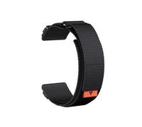 Correa de nailon de 22 mm compatible con for Garmin/Instinct 1 2, correa de reloj de fácil ajuste, correa de reloj reemplazable compatible con Instinct Esports/2Solar(Black)