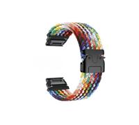 Correa de nailon de ajuste rápido de 20/22/26 mm for Garmin Fenix 8, 43, 47, 51 mm, 7X, 7 Pro, 6X, 6, 5X, 5Plus, Tactix7 y Forerunner 965.(Colour 2,22mm)