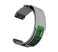 Correa de nailon de ajuste rápido de 22 mm y 26 mm for Garmin Fenix 7X, 8, 7 Pro, 6X, 6, 5X, 5Plus, Tactix7, Forerunner 965, 955, Enduro 3 y 2. accesorios(Grey,22mm-Forerunner965)