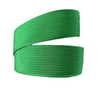Correa de Nailon de Gran Resistencia, Correas de tapicería for sillas Asas de Bolsa propileno 20-50 mm 5-10 Yardas Multicolor(Grass Green,50mm x 10Yards)
