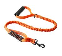 Correa de nailon para perros, correa elástica que absorbe los golpes, mango de correa de alta densidad para mascotas, resistente al desgaste, cuerda deslizante, fácil de usar, portátil para caminar y