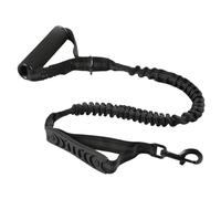 Correa de nailon para perros, correa elástica que absorbe los golpes, mango de correa de alta densidad para mascotas, resistente al desgaste, cuerda deslizante, fácil de usar, portátil para caminar y