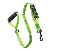 Correa de nailon para perros | Correa reflectante para mascotas que absorbe los golpes, mascota de alta densidad con asa, resistente al desgaste, para caminar, correr