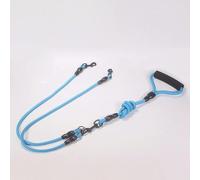 Correa de nailon para perros y mascotas, doble doble de dos cabezas, acoplador de 2 vías, para caminar, dos y más collares para perros, arnés y correas para perros