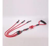 Correa de nailon para perros y mascotas, doble doble de dos cabezas, acoplador de 2 vías, para caminar, dos y más collares para perros, arnés y correas para perros