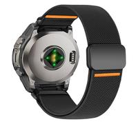 Correa de nailon para reloj Garmin Fenix, correa magnética elástica, 22mm, Nailon, Sin piedra preciosa