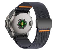 Correa de nailon para reloj Garmin Fenix, correa magnética elástica, 22mm, Nailon, Sin piedra preciosa