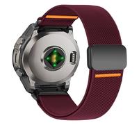 Correa de nailon para reloj Garmin Fenix, correa magnética elástica, 22mm, Nailon, Sin piedra preciosa
