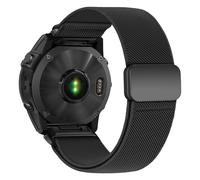 Correa de nailon para reloj Garmin Fenix, correa magnética elástica, 22mm, Nailon, Sin piedra preciosa