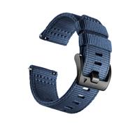 Correa de nailon para reloj Garmin Forerunner 255/265/245 Smartwatch Blue M