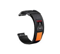 Correa de nailon Quic kFit de 26mm Compatible con Garmin Fenix 7X 6X Pro/Epix Pro Gen 2 51mm 47mm/Fenix5X 5XPlus Tactix 7 Pro correa de reloj trenzada(Black)