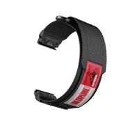 Correa de nailon QuickFit de 22mm y 26mm for Garmin Fenix 7, 7X, 6, 6X, Pro 5X, Fenix8, Tactix7 de 51mm y 47mm, Enduro 3 y 2.(Black,22mm(7/6/5))