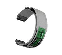 Correa de nailon QuickFit de 22mm y 26mm for Garmin Fenix 7, 7X, 6, 6X, Pro 5X, Fenix8, Tactix7 de 51mm y 47mm, Enduro 3 y 2.(Grey,26mm)