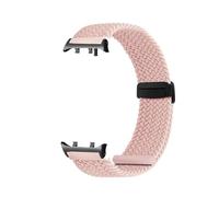 Correa de nailon transpirable de punto, compatible con la pulsera de repuesto for Huawei Watch D2.(Light Pink)