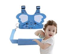 Correa de nailon transpirable para niños con correa de seguridad para caminar. Tamaño ajustable para niños con función anti pérdida de tirones, ayuda segura para niños en parques, eventos colectivos