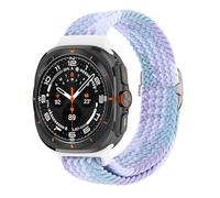 Correa de nailon trenzado para Galaxy Watch 7 Ultra Band de 47 mm de nailon elástico, Watch 7 Ultra
