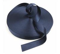 Correa de nylon, Correa de nailon en espiga for correas bolsos, 38 mm x 5-20 yardas, multicolor(Navy Blue,38MM x 5 Yards)