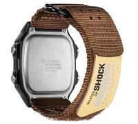 Correa de nylon de 18 mm compatible con Casio G-Shock AE-1200/AE-1000W/1100W/AE-1300, W-735H/W-216H/218H, correa deportiva transpirable de secado rápido, resistente a la abrasión y antideslizante