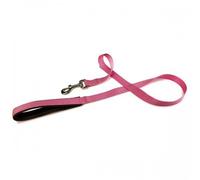 Correa de nylon liso para perros color Rosa
