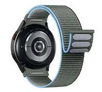 Correa de Nylon para Samsung Galaxy Watch 7/6/5/4 40mm 44mm/Watch 6 Classic 47mm 43mm/Watch 4 Classic 46mm 42mm/Watch 5 Pro 45mm/FE 40mm Hombre/Mujer,Correa Reloj Deportiva para Samsung Watch 7 6 5 4