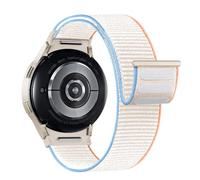 Correa de Nylon para Samsung Galaxy Watch 7/6/5/4 40mm 44mm/Watch 6 Classic 47mm 43mm/Watch 4 Classic 46mm 42mm/Watch 5 Pro 45mm/FE 40mm Hombre/Mujer,Correa Reloj Deportiva para Samsung Watch 7 6 5 4