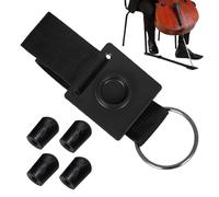Correa de parada ajustable, tapón para instrumento musical. Endpin Instrument Stopper Violonchelo Correa de parada ajustable - Protector de suelo antideslizante, junta tórica, cojín grueso
