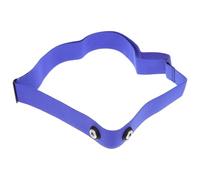 Correa de Pecho Ajustable Azul de Nailon para Monitor para Ciclismo | Fijación del Monitor, Uso en Caminatas Perros, Anti Desgaste, Repuesto Compatible, Banda Elástica