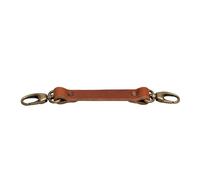 Correa de pecho Hantler Coñac / Latón, grande 33cm
