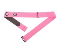 Correa de Pecho para Monitor Deportiva Elástica de Nylon Rosa | Fijación para Pulsómetro Banda Pectoral, Uso en Jogging y Deportes, Recambio Ajustable