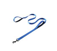 Correa de perro de doble asa para control de tráfico, a prueba de olores, fácil de limpiar, correa de nailon ancha con 2 asas, adecuada para playa/exploración/entrenamiento 72480